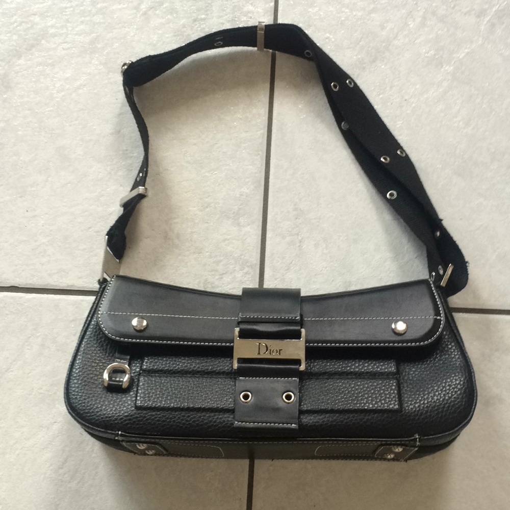 Dior leather handbag